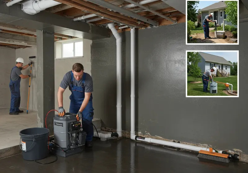Basement Waterproofing and Flood Prevention process in Collegedale, TN